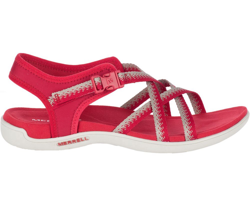 Sandalias Mujer - Merrell District Muri Lattice - Rojas - ACSB-97213